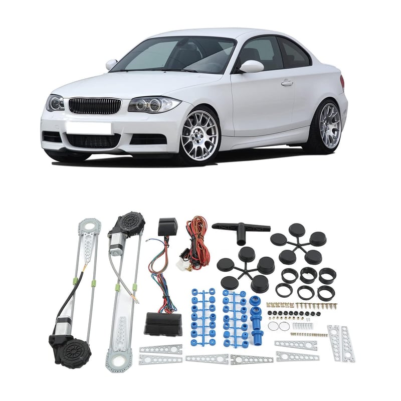 Yctze Elektromos Ablakemelő Készlet 2 Ajtós Pickup Teherautó SUV Univerzális Átalakító Kit