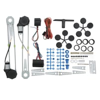 Yctze Elektromos Ablakemelő Készlet 2 Ajtós Pickup Teherautó SUV Univerzális Átalakító Kit 5