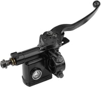 Yctze Fékfőhenger Alumínium Fekete Motoros ATV Fékrendszer Csere 50cc 70cc 90cc 110cc 125cc 150cc Bal Oldali Fékhenger 2