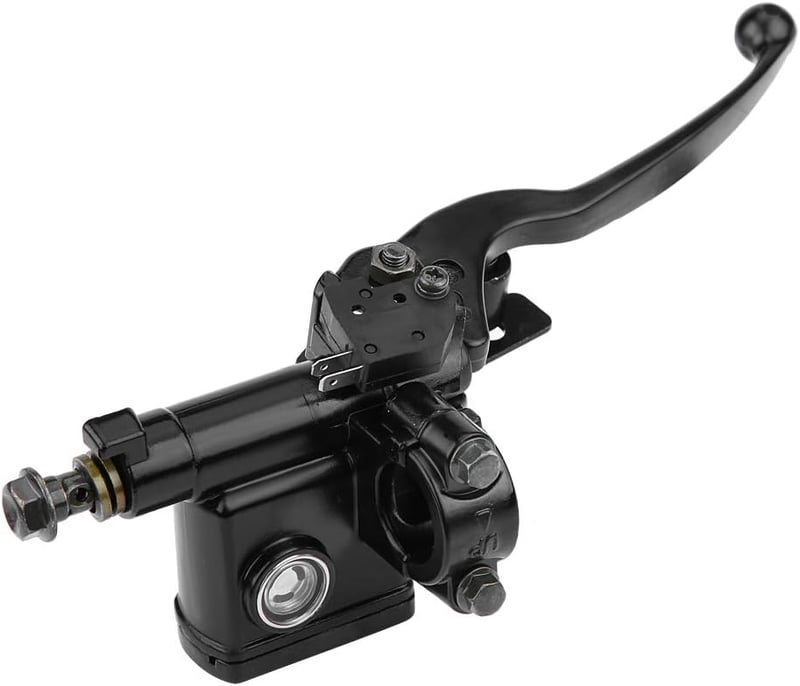 Yctze Fékfőhenger Alumínium Fekete Motoros ATV Fékrendszer Csere 50cc 70cc 90cc 110cc 125cc 150cc Bal Oldali Fékhenger