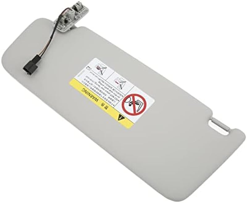 Yctze Napellenző Tükörrel Jobb Oldali Szürke Autó Belső Napvédő MK7 2014-2017 OEM 5GG857552 Szélvédő Árnyékoló