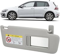 Yctze Napellenző Tükörrel Jobb Oldali Szürke Autó Belső Napvédő MK7 2014-2017 OEM 5GG857552 Szélvédő Árnyékoló 5