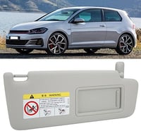 Yctze Napellenző Tükörrel Jobb Oldali Szürke Autó Belső Napvédő MK7 2014-2017 OEM 5GG857552 Szélvédő Árnyékoló 4
