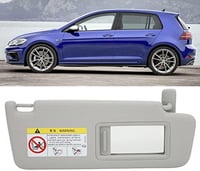 Yctze Napellenző Tükörrel Jobb Oldali Szürke Autó Belső Napvédő MK7 2014-2017 OEM 5GG857552 Szélvédő Árnyékoló 3
