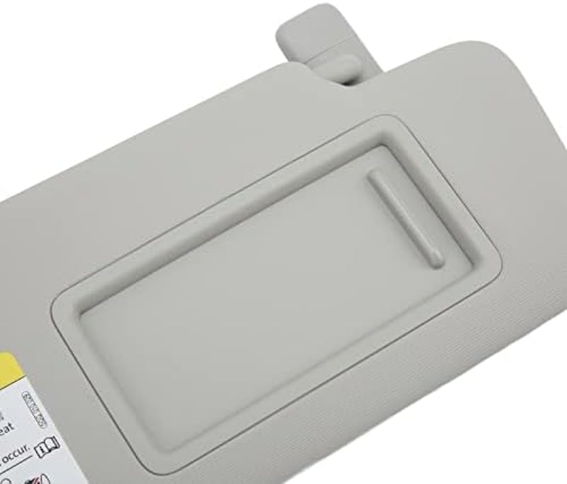 Yctze Napellenző Tükörrel Jobb Oldali Szürke Autó Belső Napvédő MK7 2014-2017 OEM 5GG857552 Szélvédő Árnyékoló