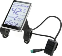 Yctze Univerzális Elektromos Kerékpár LCD Kijelző 5 Pin 24V-60V E-Roller M5 Panel 31.8-22.2mm Bicikli Komputer 5
