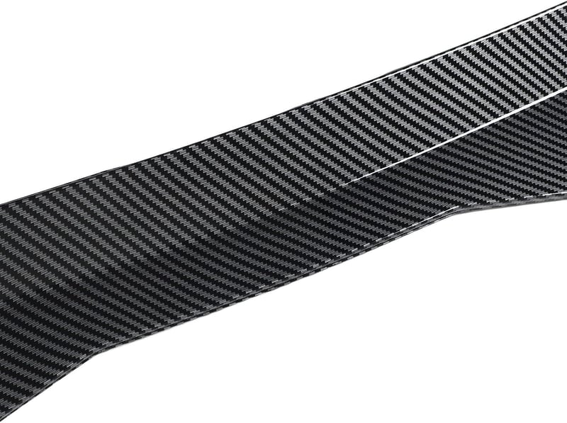 Yctze Univerzális hátsó szélvédő tető spoiler szélterelő perem Carbon Fiber stílusú autó külső kiegészítő