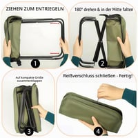 Scaun de camping pliabil portabil YeahBoom - Scaun de camping ușor pentru călătorii, picnic, drumeții, pescuit și grădină 4