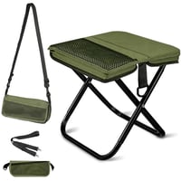 Scaun de camping pliabil portabil YeahBoom - Scaun de camping ușor pentru călătorii, picnic, drumeții, pescuit și grădină 1