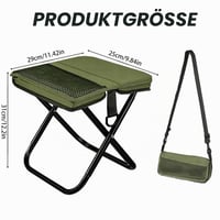 Scaun de camping pliabil portabil YeahBoom - Scaun de camping ușor pentru călătorii, picnic, drumeții, pescuit și grădină 2