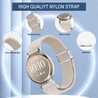 Nylonový remienok YealRed pre inteligentné hodinky Garmin Lily 2 Active/Classic/Sport, s magnetickou prackou a nastaviteľnou posuvnou sponou, športový remienok vo farbe hviezdneho svetla 2