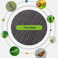 YEAMLTE Sac de protecție pentru struguri, 30 buc, pungă verde din organza cu șnur pentru protecția fructelor împotriva păsărilor, viespilor și musculițelor, 17x23 cm 7