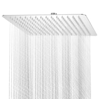 Hlavová sprcha YEAUPE PRO 30x30 cm – štvorcová sprchová hlavica z nehrdzavejúcej ocele 304, vysokotlaková, samočistiace dýzy, stropná montáž, chróm 1