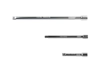 YEBOCIYO 3-dijelni set produžetaka s nagibom, adapter za nasadni ključ 1/4, produžetak za račne 50/100/150 mm, krom-vanadij čelik 1