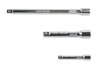 YEBOCIYO 3-dijelni set produžetaka s nagibom, adapter za nasadni ključ 1/4, produžetak za račne 50/100/150 mm, krom-vanadij čelik 2
