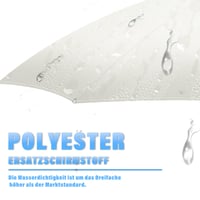 Husă de schimb pentru umbrelă de soare YedZen, 3 m, cu 6 spițe, 300 cm, protecție UV, pentru umbrelă de grădină 3