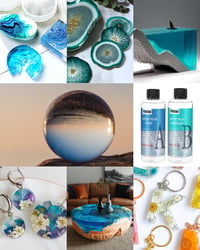 YEERSUO Epoxy Resin 474ml Gyanta Keményítővel Átlátszó DIY Ékszer Fa Műalkotás 2