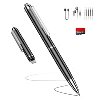 Yegolito 128 GB diktafón s konektorom USB-C, pamäť na 3200 hodín, HD kvalita zvuku s potlačením hluku DSP, digitálny hlasový záznamník na štúdium a porady 1