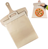 Yellow Pizza Slider Műanyag Pizzalapát - Csúsztatható Pizzakiemelő, Tapadásmentes Tésztacsúsztató, Mosogatógépben Tisztítható, 58 cm

AI: I' 1