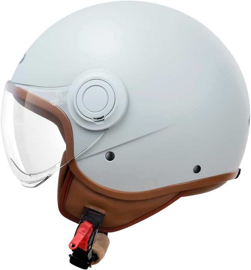YEMA Jet DW-631 Moped Robogó ECE 3/4 Félsisakok Férfi Női