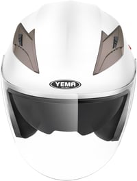 YEMA YM-627 Motoros sisak ECE dubbel vizierrel, napellenző, chopper stílusú 3