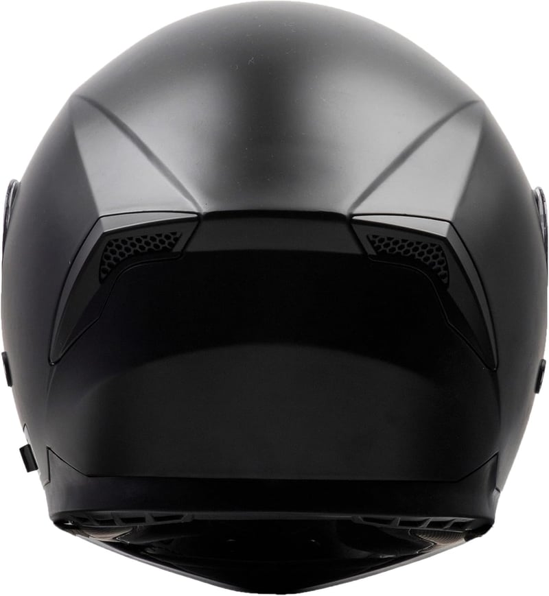 YEMA YM-831 Motoros Bukósisak ECE Jóváhagyott Napellenzővel Fekete M