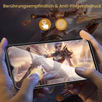 Folie de protecție din sticlă securizată Yenwen pentru Samsung Galaxy A23 4G/5G, 3 bucăți + 3 folii de protecție pentru cameră, duritate 9H, rezistentă la zgârieturi, HD transparentă 7