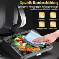 Yenwen Vorwerk Thermomix TM7 edzett üveg képernyővédő fólia 2db 9H keménységű 5