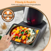 Yenwen Vorwerk Thermomix TM7 edzett üveg képernyővédő fólia 2db 9H keménységű 7