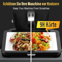 Yenwen Vorwerk Thermomix TM7 edzett üveg képernyővédő fólia 2db 9H keménységű 6