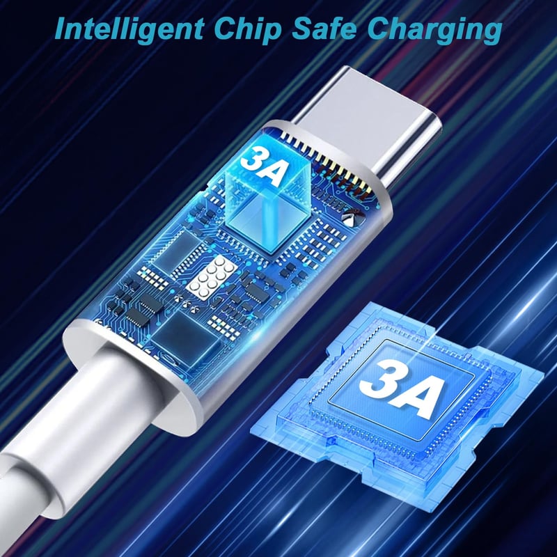 YEONPHOM USB-C kábel 1m iPhone 17 16 15 CarPlay töltéshez iPad Pro kompatibilis