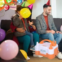 YEPVIE 600W Elektromos Léggömb Pumpa Dupla Fúvókával és Girland Készlettel 3