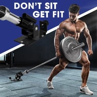 Platformă pentru vâslit Yes4All Deluxe T-Bar – Rotație 360° – Pentru bare standard de 1" și olimpice de 2" – Negru – Pentru sala de fitness de acasă 5