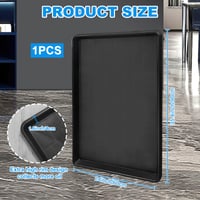 Univerzálna zberná vaňa YEXEXINM 90x60 cm, veľká nádrž na zachytávanie oleja, pevná plastová viacúčelová vaňa, pomôcka pri výmene oleja 2