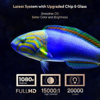 YEZMEK 4K Projektor 20000L Native 1080P WiFi Bluetooth Elektromos Fókusz 6D Keystone Korrekció Hordozható Házimozi 4