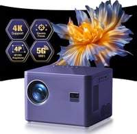YEZMEK 4K Projektor 20000L Native 1080P WiFi Bluetooth Elektromos Fókusz 6D Keystone Korrekció Hordozható Házimozi 1