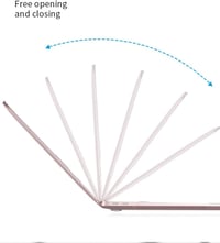 YGoal Huawei MateBook D16 2024 kemény tok, matt fekete műanyag védelem 7