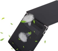 YGoal Huawei MateBook D16 2024 kemény tok, matt fekete műanyag védelem 3