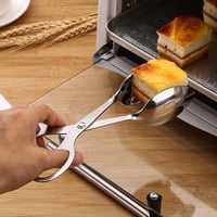 YHSKJCD 2db Rozsdamentes Konyhai Csipesz Szaláthoz Húshoz Grillezéshez 26cm 6