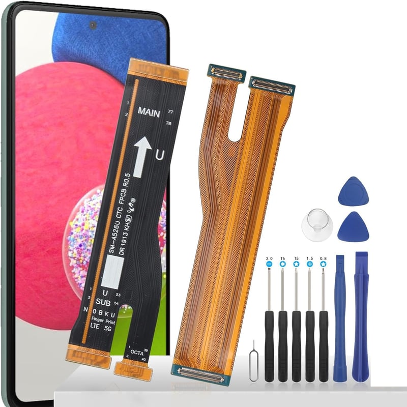 YHX-OU Samsung Galaxy A52s 5G SM-A528B alaplap flex szalagkábel beszerelő szerszámmal