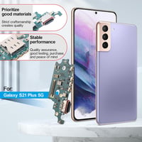 YHX-OU Samsung Galaxy S21+ 5G töltőport csatlakozó mikrofon flex kábel szerszámokkal 5