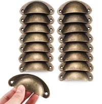 Yibaijia Vintage Bronz Szekrénygomb Fiók Fogantyú Készlet 16db Bútor Kezelő 3