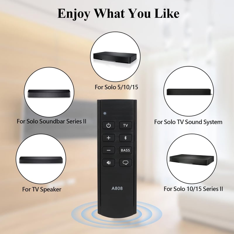 YiBiChin Bose Solo 5 10 15 Series II távirányító - Soundbar fernézővel kompatibilis