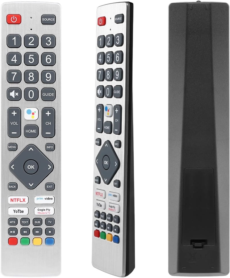 YiBiChin Sharp TV távirányító infravörös 24BI6EA 32BI5EA 40BL2EA 43BL5EA kompatibilis