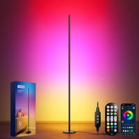 YICAIZI LED Álló Lámpa 160cm RGB Sarok Dimmelhető Távirányítóval 1