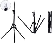 YIDOBLO 18 hüvelykes 96 W dimmelhető LED gyűrűfény állvánnyal, digitális képernyős ring light készlet YouTube és önarcképhez, fehér 9