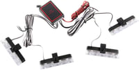 yifengshun 4in1 LED Jelzőlámpa DC12V Vezeték Nélküli Távirányító Sárga Fehér 8