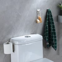 YIGII Rozsdamentes Acél WC-Papír Tartó 2 Akasztóval - Öntapadós Fürdőszobai és Konyhai Kiegészítő

AI: I've created a Hungarian title for th 4