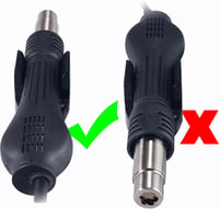 YIHUA 862BD+ 2-in-1 Forrasztóállomás és Hőlégfúvó, LCD Kijelzővel, Hőmérséklet Stabilizálással, Elektronikai Javításokhoz, Barkácsoláshoz (E 4