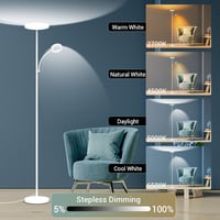 Yikuneng 42W LED Dimmer Állólámpa 3700LM Távirányítóval Hálószobához 2
